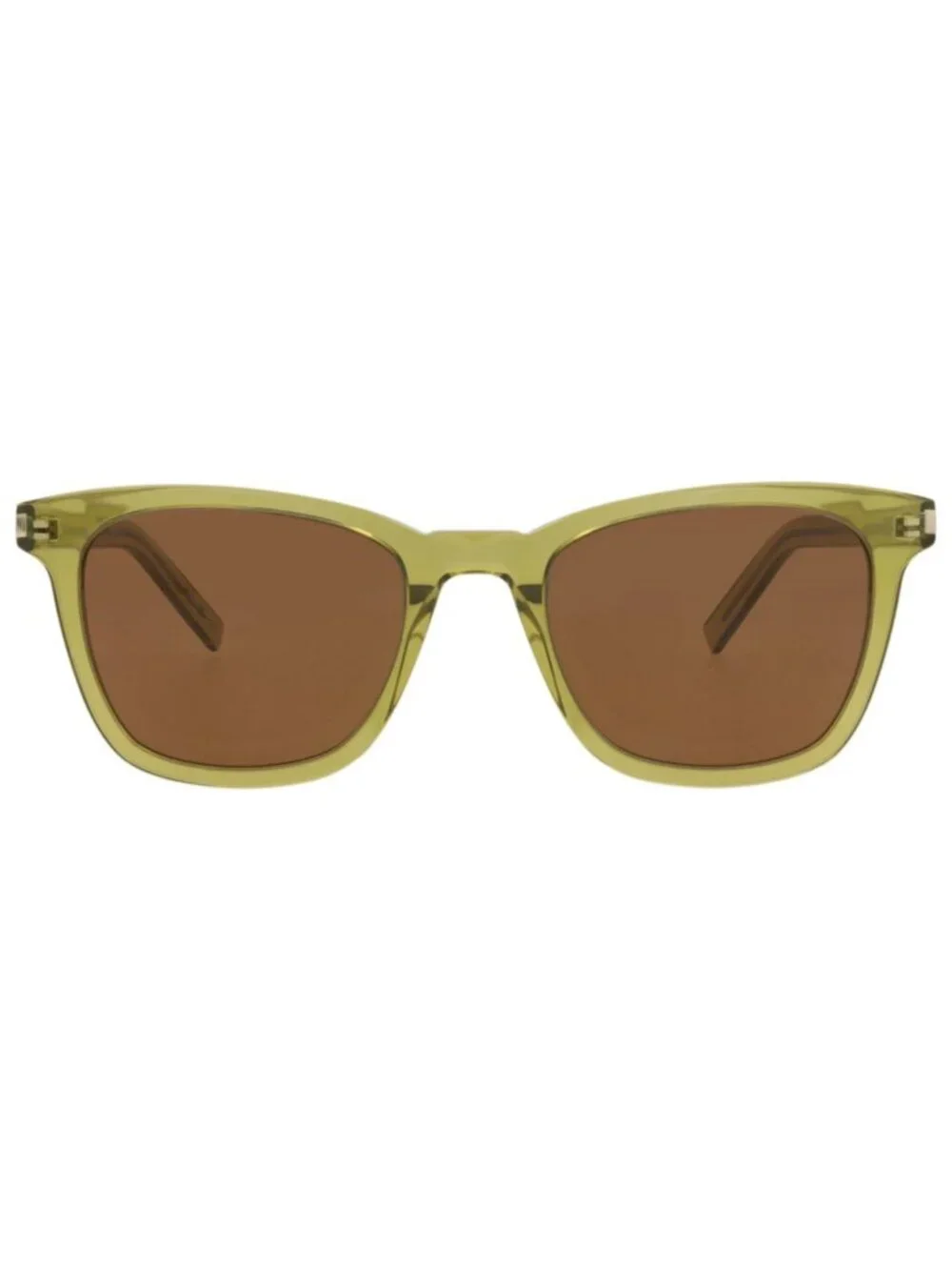 New Saint Laurent Women's Sunglasses Square Rectangle Recycled Acetate Frame